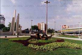 Praças de Belém (Belém-PA, data desconhecida). / Crédito: Nelson Neves.