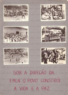 Sob a direção d FLMN o povo constrói a vida e a paz (Brasil, Data desconhecida).