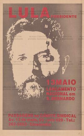 Lula Presidente [2]. (1989, São Bernardo do Campo (SP)).