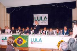 Reunião do Conselho Político da candidatura “Lula Presidente” (PT) nas eleições de 1998 (São Paul...