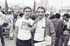Retratos de candidaturas do PT nas eleições de 1982 (Local desconhecido, 1982). Crédito: Vera Jursys