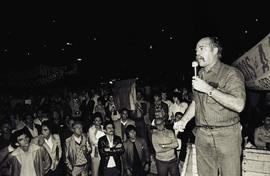 Dia Nacional de Luta no ABC (Local desconhecido, 24 mar. 1983). Crédito: Vera Jursys