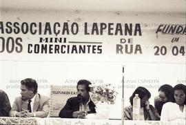 Reunião da Associação Lapeana dos Mini-Comerciantes (São Paulo-SP, data desconhecida). Crédito: Vera Jursys