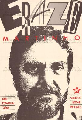Erazé Martinho. Deputado Estadual 13266. (1986, São Paulo (SP)).