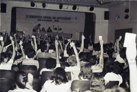 Congresso da Apeoesp, 2º (Sorocaba-SP, 1981). Crédito: Vera Jursys