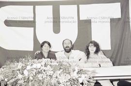 Inauguração da sede da CUT Nacional (São Paulo-SP, 11 abr. 1991). Crédito: Vera Jursys