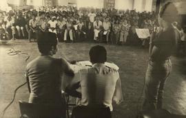 Assembleia dos moradores do Bairro de Cima (Belo Horizonte-MG, 29 jan. 1978).  / Crédito: Autoria desconhecida.