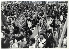 Atos de protesto contra a fraude nas eleições de 1982 no México (México, 1982). / Crédito: Jesus Carlos.