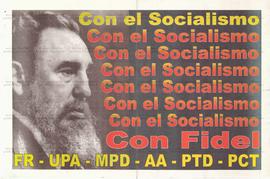 Con el Socialismo: Con Fidel (Cuba, Data desconhecida).
