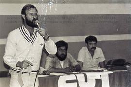 Plenária Estadual da CUT-SP (São Paulo-SP, dez. 1985). Crédito: Vera Jursys
