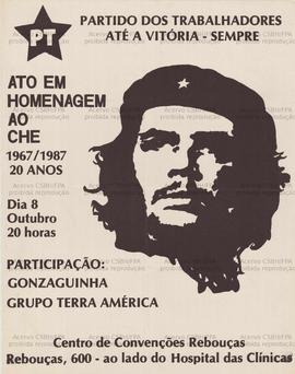 Ato de Homenagem ao Che. (08-10-1987, São Paulo (SP)).