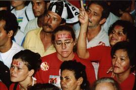 Comício da candidatura &quot;Lula Presidente&quot; (PT) nas eleições de 2002 (Recife-PE, 2002) / ...