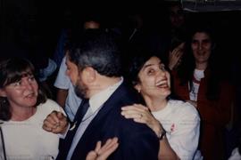 Visita de Lula à Harward (Nova Iorque-Estados Unidos da América (EUA), mai.1994). / Crédito: João...