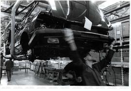 Greve dos metalúrgicos da fábrica Ford (São Bernardo do Campo-SP, 20 ago. 1990). / Crédito: Roberto Parizotti.