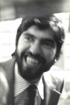Recepção ao sindicalista e exilado político José Ibrahim no aeroporto de Viracopos (Campinas-SP, 27 mai. 1979). / Crédito: Ennio Brauns Filho.