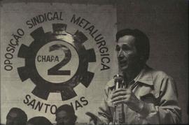 Eleições no Sindicato dos Metalúrgicos de São Paulo (São Paulo-SP, 29 abr. 1981). / Crédito: Eduardo Cota.