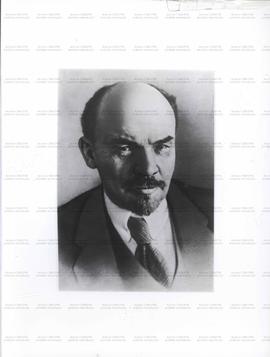 Retrato de Vladimir Ilitch Lenin (Local desconhecido, data desconhecida). / Crédito: Autoria desc...