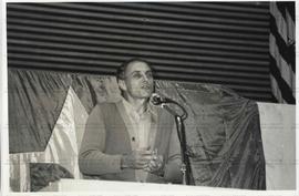 [Reunião de dirigentes e candidaturas do PT-SP na Assembleia Legislativa de São Paulo (São Paulo-SP, 8 set. 1986).] / Crédito: Autoria desconhecida.