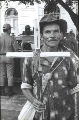 MST em Caminhada pela Terra (Pernambuco, 1991). / Crédito: Clóvis Campêlo.