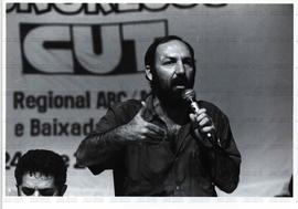 Congresso Regional da CUT, 1o. (São Bernardo do Campo-SP, 24 mai. 1991). / Crédito: Januário F. S...