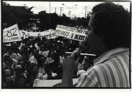 [Ato contra a guerra das malvinas (Belo Horizonte-MG, 1992).?] / Crédito: Loucival.