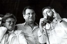 Comício da candidatura “Lula Presidente” (PT) na praça da Sé nas eleições de 1989 (São Paulo-SP, 17 set. 1989). / Crédito: Paula Simas