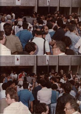 Retratos de candidaturas do PT nas eleições de 1986 (São Paulo-SP, 1986).
