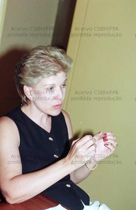 Reunião da candidatura “Marta governadora” (PT) com Afubesp nas eleições de 1998 ([São Paulo-SP?]...
