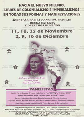 Hacia el nuevo milenio, libres de colonialismo e imperialismos em todas sus formas y manifestaciones (La Plata (Argentina), 11/11-16/12/2000).