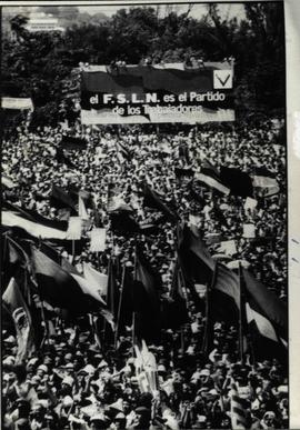 [Atividades do 4o aniversário da Revolução Sandinista organizado pela FSLN?] (Nicarágua, data des...