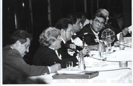 Debate de Candidatos ao Senado, 1º (São Paulo-SP, 29 ago. 1994) [Teatro Tuca/PUC-SP]. / Crédito: Ricardo A. Pereira.