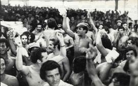 Greve dos portuários (Santos-SP, [17] mar. 1980). / Crédito: Jesus Carlos/Jornacoop.