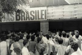 Manifestações da Greve Geral (Natal-RN, 20 ago. 1987). / Crédito: Autoria desconhecida.