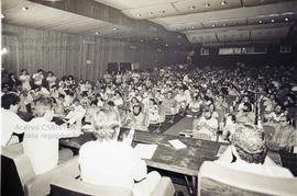 Assembleia do Sindicato dos Médicos de São Paulo (São Paulo-SP, 06 jan. 1986). Crédito: Vera Jursys
