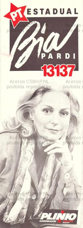 Deputada Estadual, Bia Pardi 13137. (1990, São Paulo (SP)).