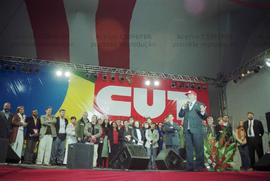 Festa de 20 anos da CUT (São Bernardo do Campo-SP, 2003). Crédito: Vera Jursys
