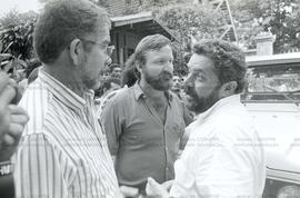 Comício da candidatura “Lula Presidente” (PT) nas eleições de 1989 (Belém-PA,21 set. 1989). / Crédito: Abdias Pinheiro