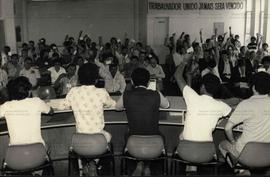 Encontro Nacional da Classe Trabalhadora, 3o (São Paulo, abr. 1983). / Crédito: Lau Polinesio.