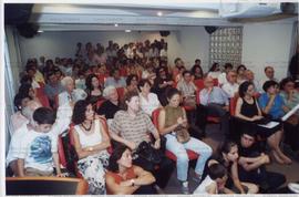 Ato solene em homenagem à David Capistrano no Auditório Paulo Freire na Sede do PT Nacional (São Paulo-SP, 10 dez. 2000). / Crédito: Roberto Parizotti