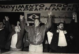 Ato pró-impeachment – Movimento pelo “Fora Collor” (São Paulo-SP, 1992). / Crédito: Jader da Rocha