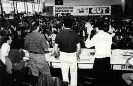 6a. Plenária Nacional da CUT no Sindicato dos Bancários (São Paulo-SP, 28 ago. 1993). / Crédito: ...