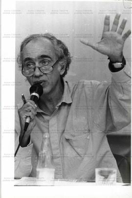 Encontro de intelectuais do PT (São Paulo-SP, 1983) / Crédito: Roberto Parizotti