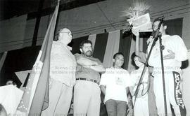 Congresso Nacional do PT, 1º (São Bernardo do Campo-SP, 27 nov./1 dez. 1991) – 1º CNPT [Pavilhão ...