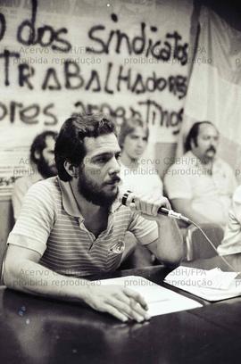 Ato contra a repressão em El Salvador e Argentina organizado pela Comissão Pró-CUT (Local desconh...