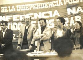 Conferência Nacional pelo Partido dos Trabalhadores ([Peru?], 1-3 nov. 1985). / Crédito: Autoria desconhecida.