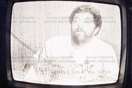 Debate televisivo entre candidatos ao governo do Estado de São Paulo (São Paulo-SP, 1982). Crédito: Vera Jursys