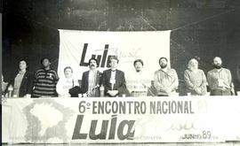 Encontro Nacional do PT, 6º (São Paulo-SP, 16-18 jun. 1989) – 6º ENPT [Colégio Caetano de Campos]...