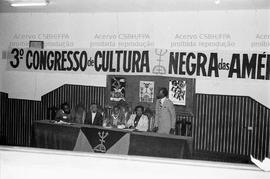 Congresso da Cultura Negra das Américas, 3º (São Paulo-SP, 21 a 22 ago. 1982). Crédito: Vera Jursys