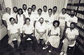 Retratos de Chapa ao Sindicato dos Médicos de São Paulo ([São Paulo-SP?], 17 fev. 1987). Crédito:...