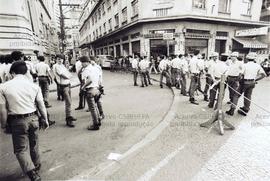 Eleição do Sindicato dos Metalúrgicos de São Paulo ([São Paulo-SP?], [1983?]). Crédito: Vera Jursys